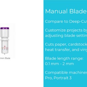 Silhouette Cameo 4 Manual Blade 2mm - Afbeelding 2