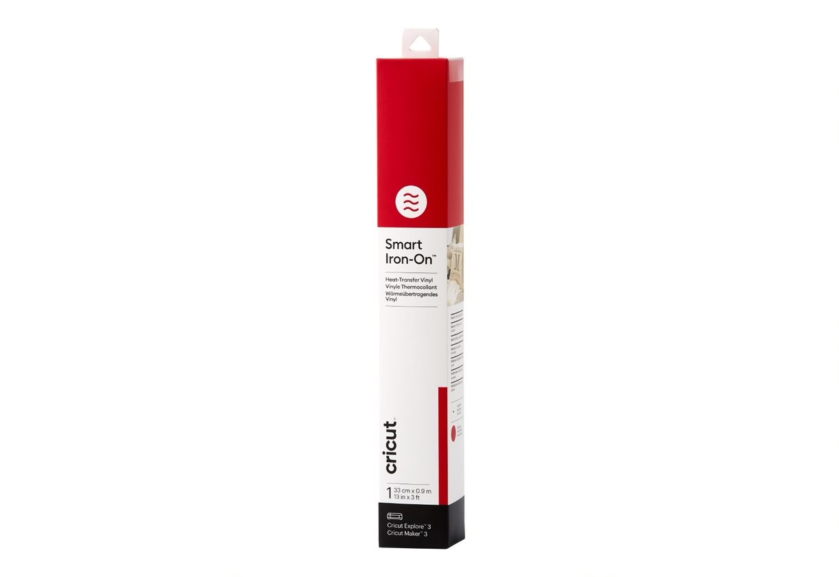 Cricut Smart Iron-On Red 33cm x 90cm 2008691