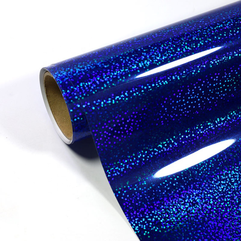 Holografisch Blauw Sparkle