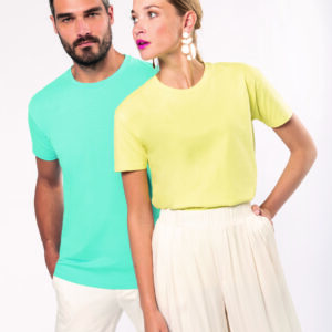 Unisex T-shirt Kariban ronde hals