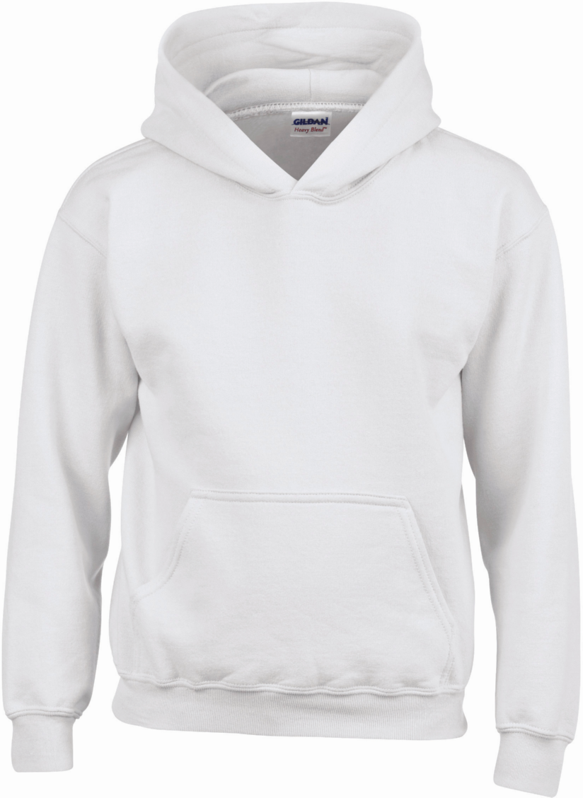 Kinder Hooded Sweatshirt Gildan Heavy Blend Classic Fit - Afbeelding 3