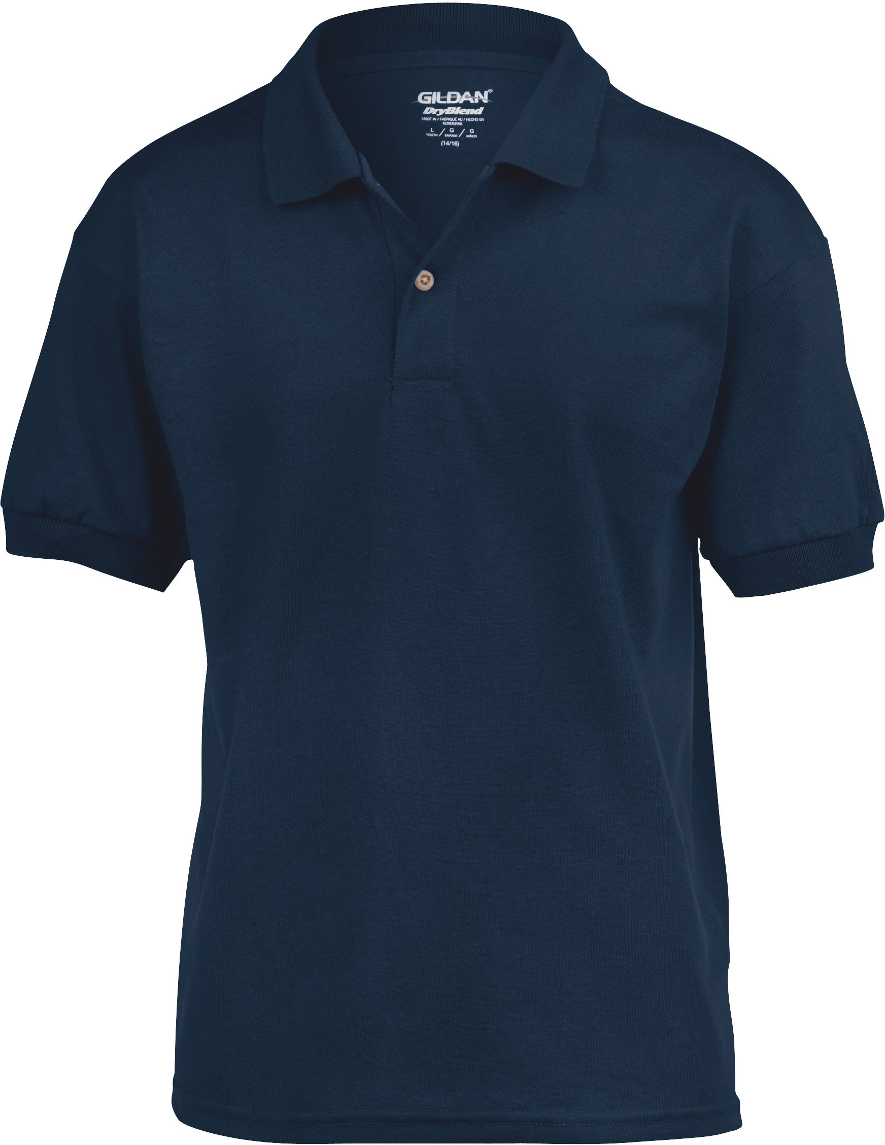 Kinder Poloshirt Gildan Dryblend Classic Fit Youth Jersey - Afbeelding 8