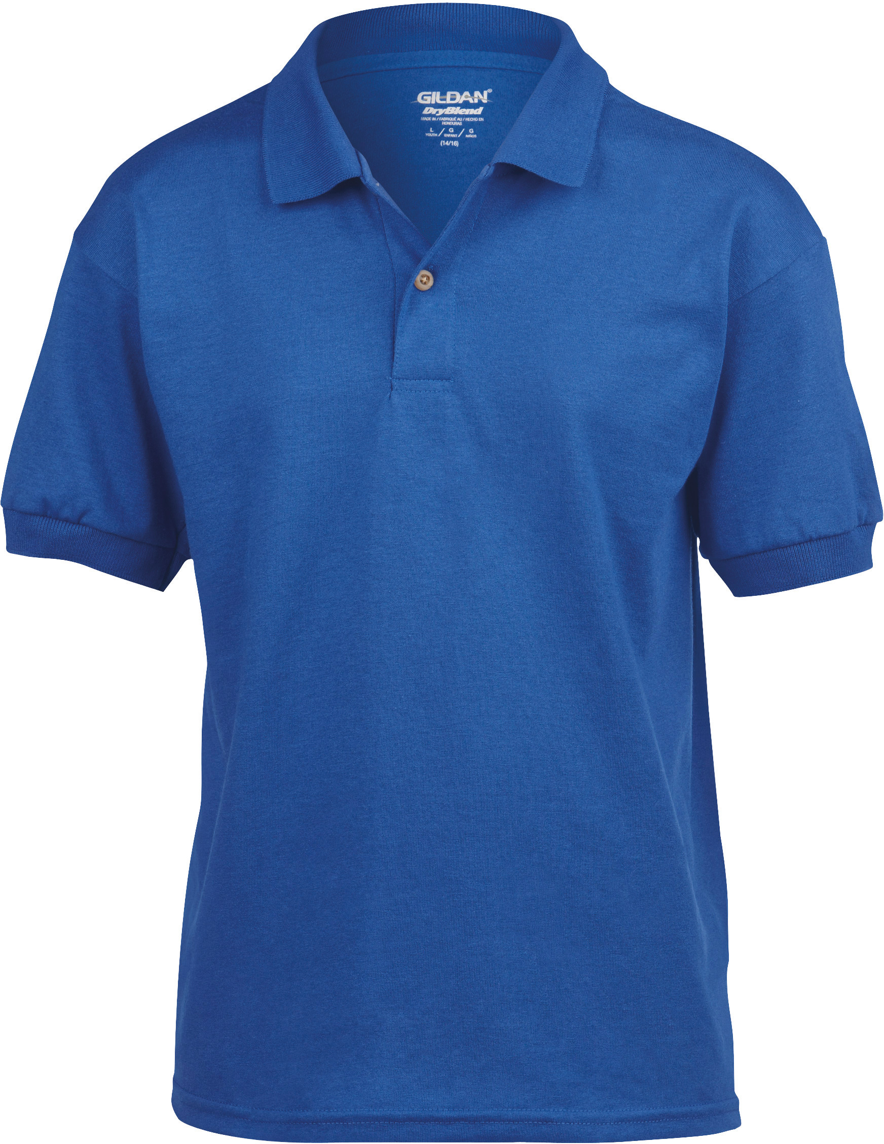 Kinder Poloshirt Gildan Dryblend Classic Fit Youth Jersey - Afbeelding 6