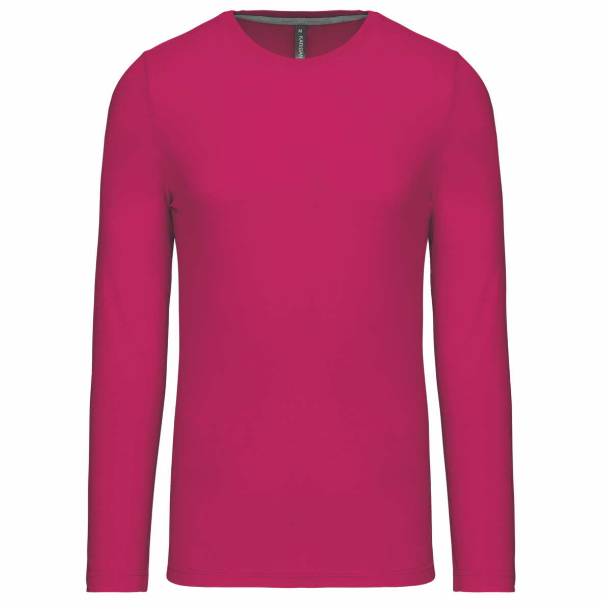 T-shirt Kariban ronde hals met lange mouwen - Afbeelding 17