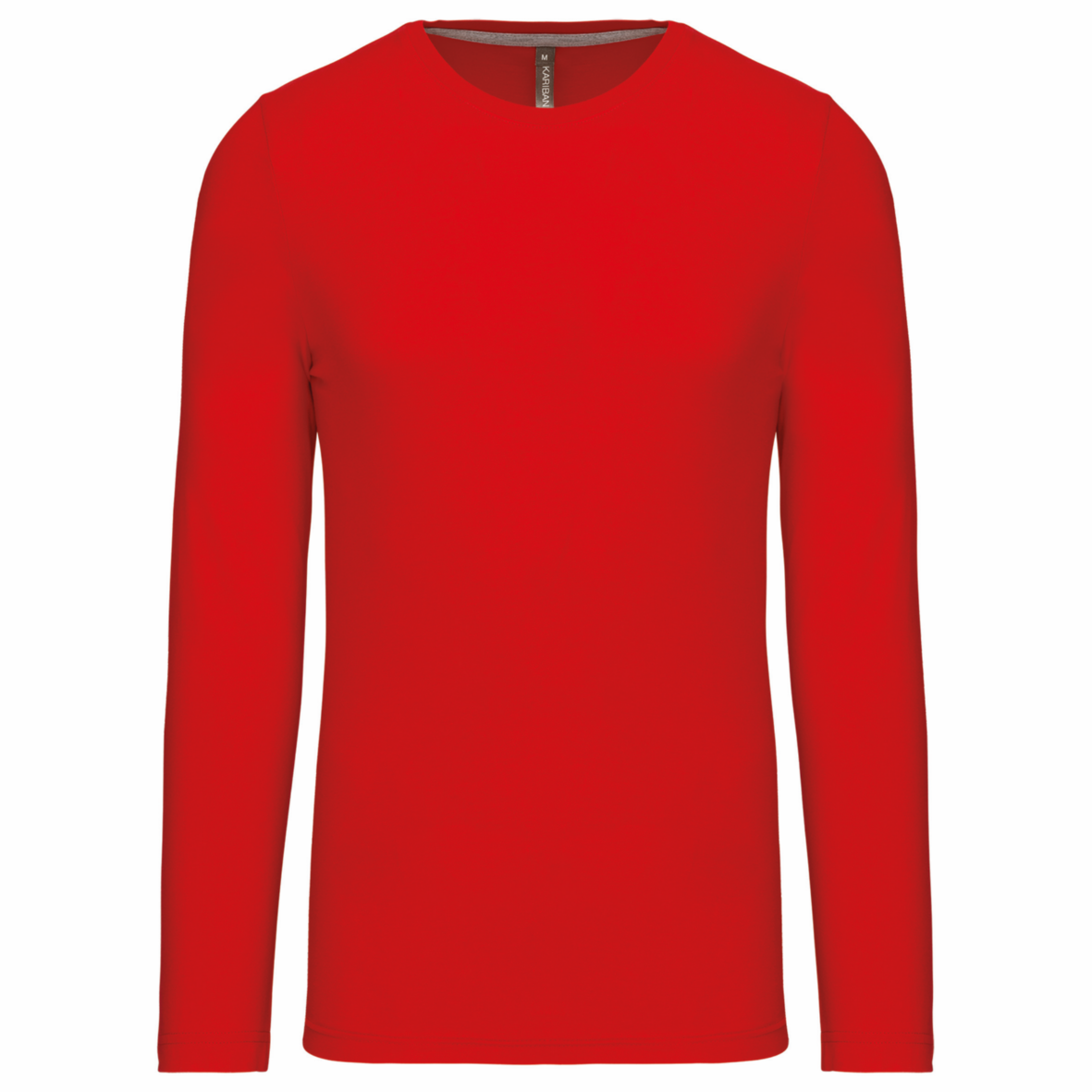 T-shirt Kariban ronde hals met lange mouwen - Afbeelding 8