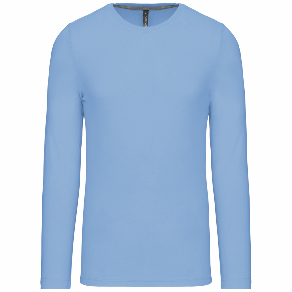 T-shirt Kariban ronde hals met lange mouwen - Afbeelding 7
