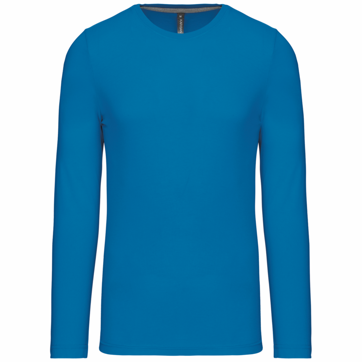 T-shirt Kariban ronde hals met lange mouwen - Afbeelding 6
