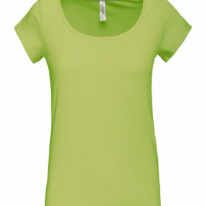 Dames T-shirt Kariban korte mouwen met boothals - Afbeelding 7