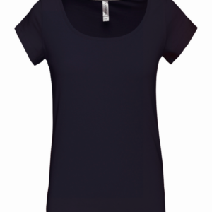 Dames T-shirt Kariban korte mouwen met boothals - Afbeelding 6