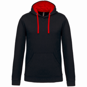 Hooded Sweatshirt Kariban met gecontrasteerde capuchon - Afbeelding 11