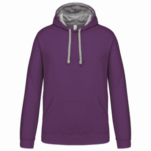 Hooded Sweatshirt Kariban met gecontrasteerde capuchon - Afbeelding 8