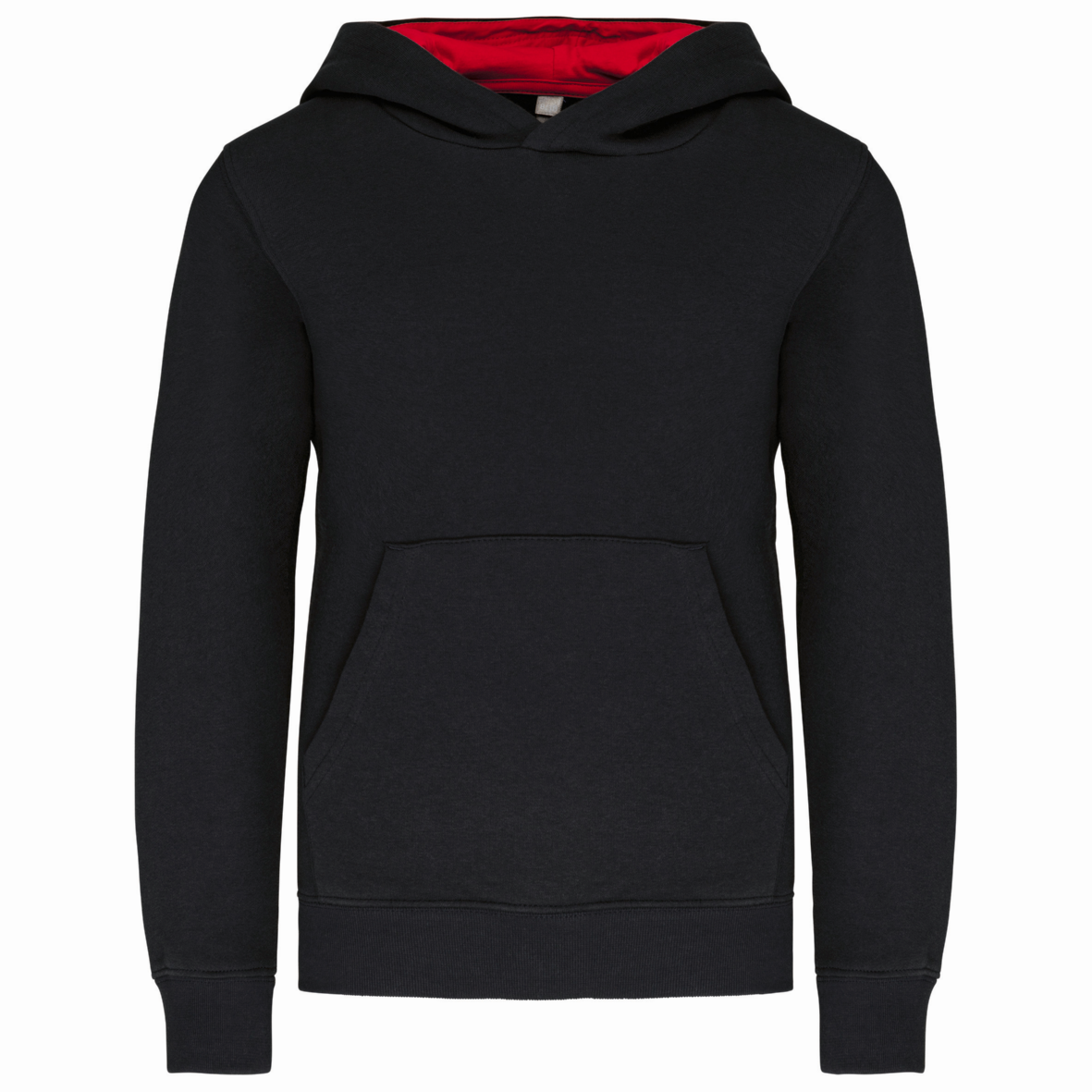 Kinder Hooded Sweatshirt Kariban met gecontrasteerde capuchon - Afbeelding 17
