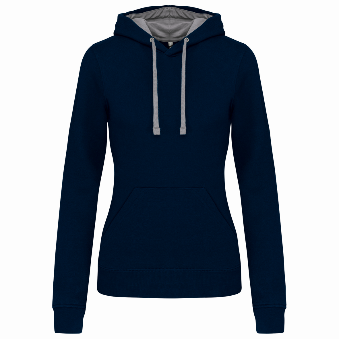 Dames Hooded Sweatshirt Kariban met capuchon in contrasterende kleur - Afbeelding 12