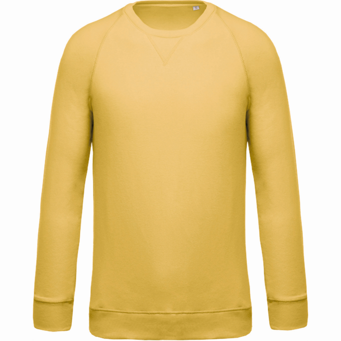 Sweatshirt Kariban BIO met ronde hals en raglan mouwen - Afbeelding 12