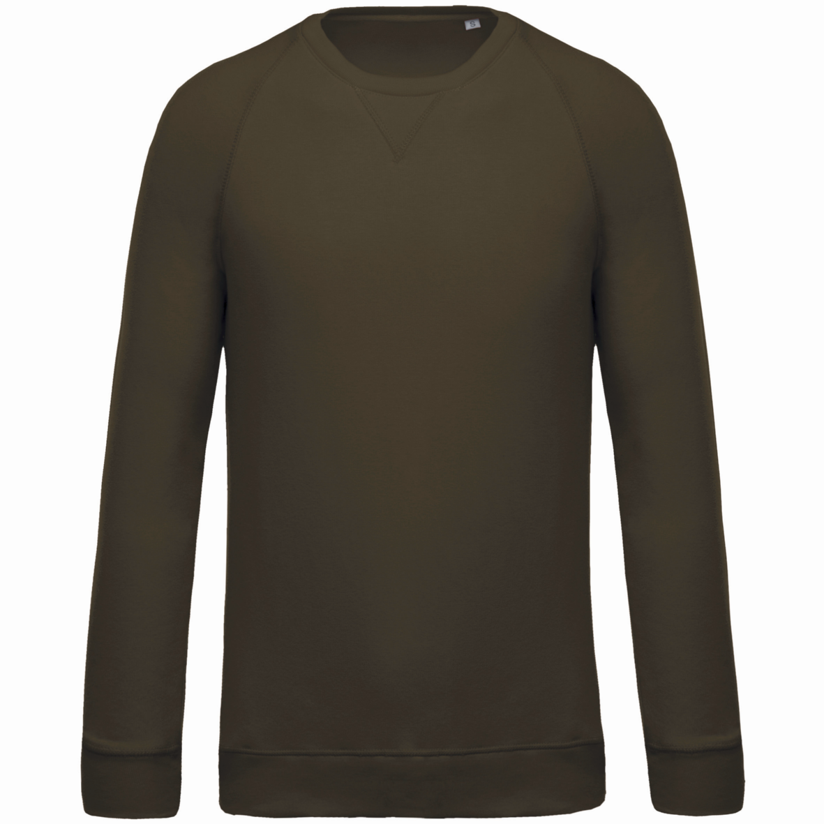 Sweatshirt Kariban BIO met ronde hals en raglan mouwen - Afbeelding 11