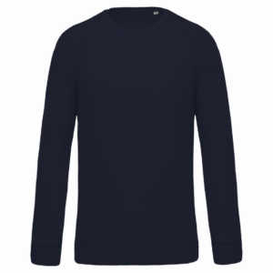 Sweatshirt Kariban BIO met ronde hals en raglan mouwen - Afbeelding 3