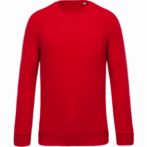 Sweatshirt Kariban BIO met ronde hals en raglan mouwen - Afbeelding 9