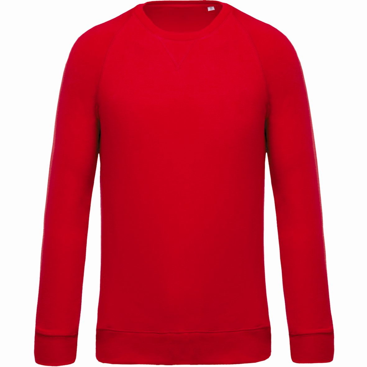 Sweatshirt Kariban BIO met ronde hals en raglan mouwen - Afbeelding 9