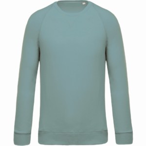 Sweatshirt Kariban BIO met ronde hals en raglan mouwen - Afbeelding 8