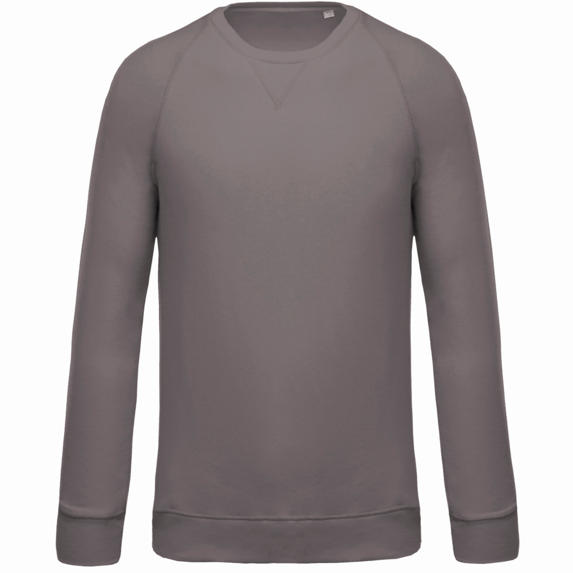 Sweatshirt Kariban BIO met ronde hals en raglan mouwen - Afbeelding 6