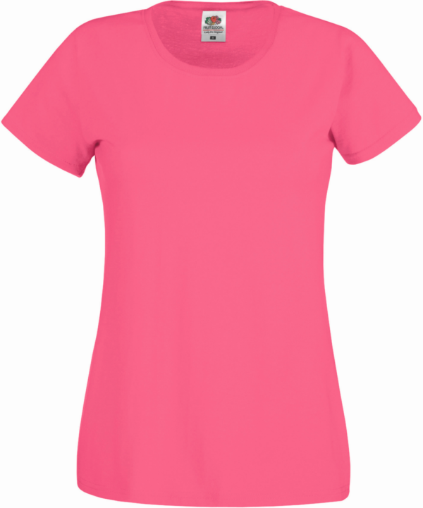 Dames T-shirt Fruit of the loom Lady-fit Original T - Afbeelding 15