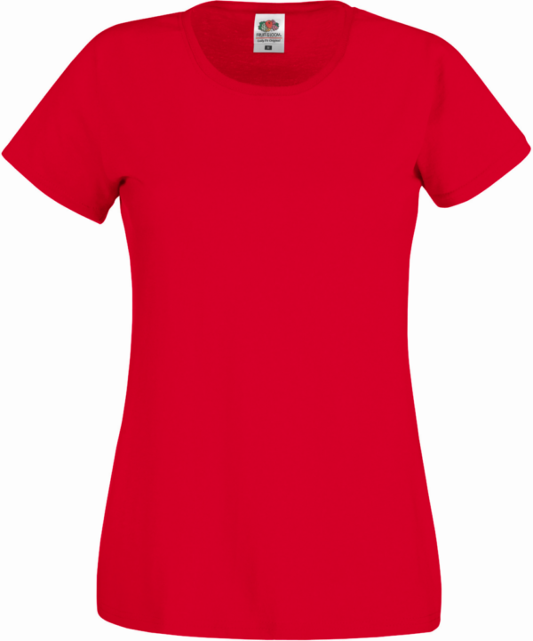 Dames T-shirt Fruit of the loom Lady-fit Original T - Afbeelding 7