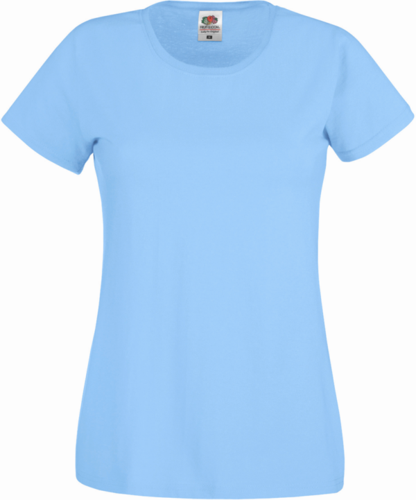 Dames T-shirt Fruit of the loom Lady-fit Original T - Afbeelding 5