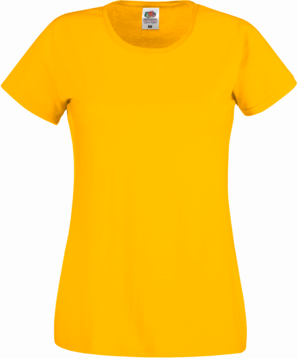 Dames T-shirt Fruit of the loom Lady-fit Original T - Afbeelding 4