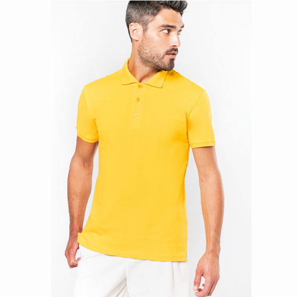 Heren Poloshirt Kariban met korte mouwen