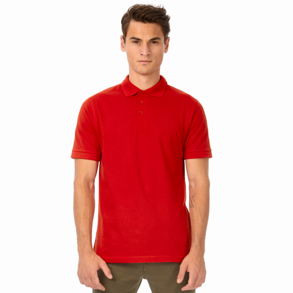Heren Poloshirt B&C Safran