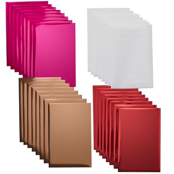 Cricut Foil Transfer Sheets Ruby Sampler 10x15cm 24pcs 2008717 - Afbeelding 2