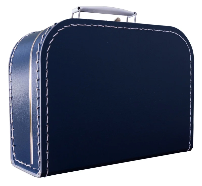 Kinderkoffertje Donkerblauw 30cm