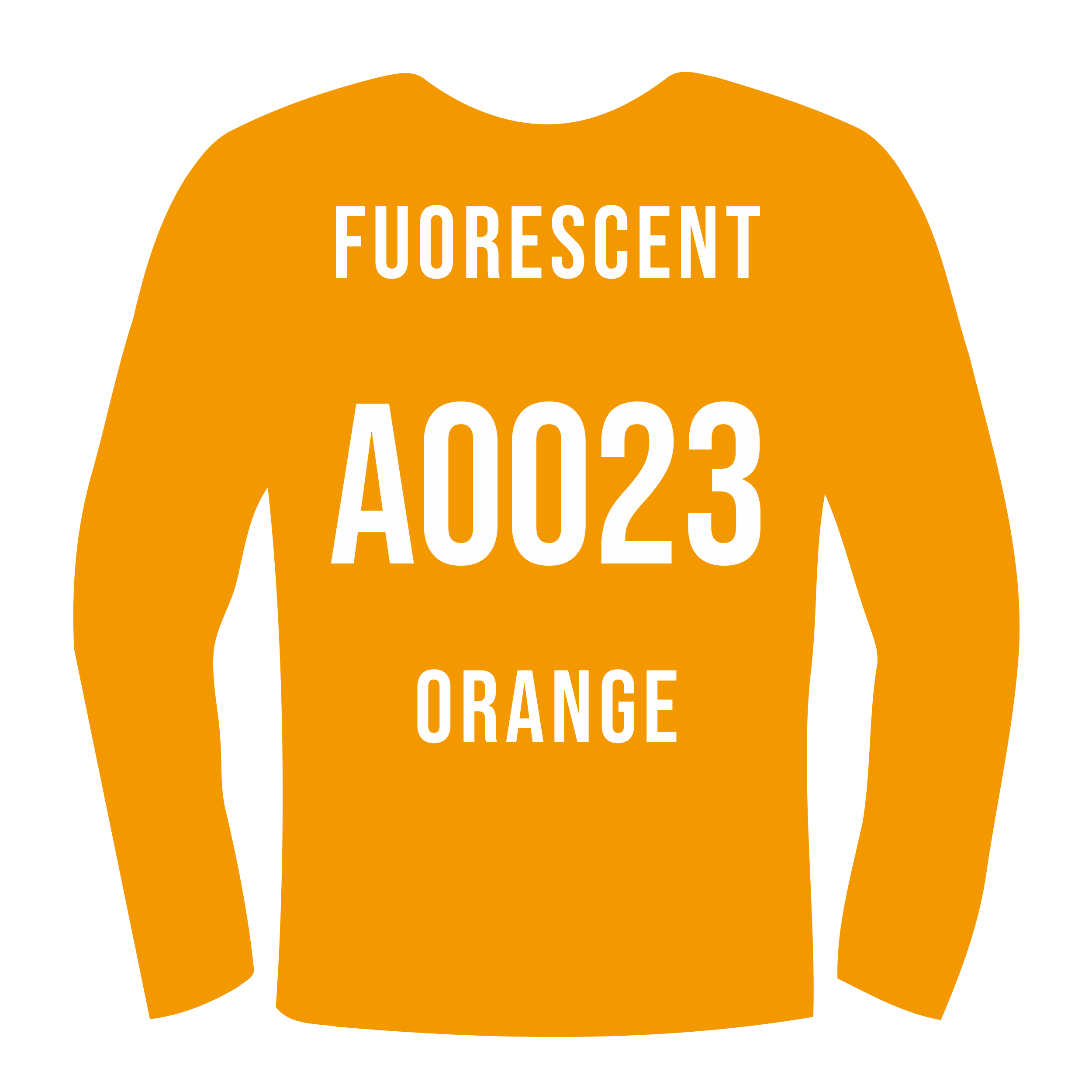 Siser PS Film Easyweed A0023 Fluorescent Orange