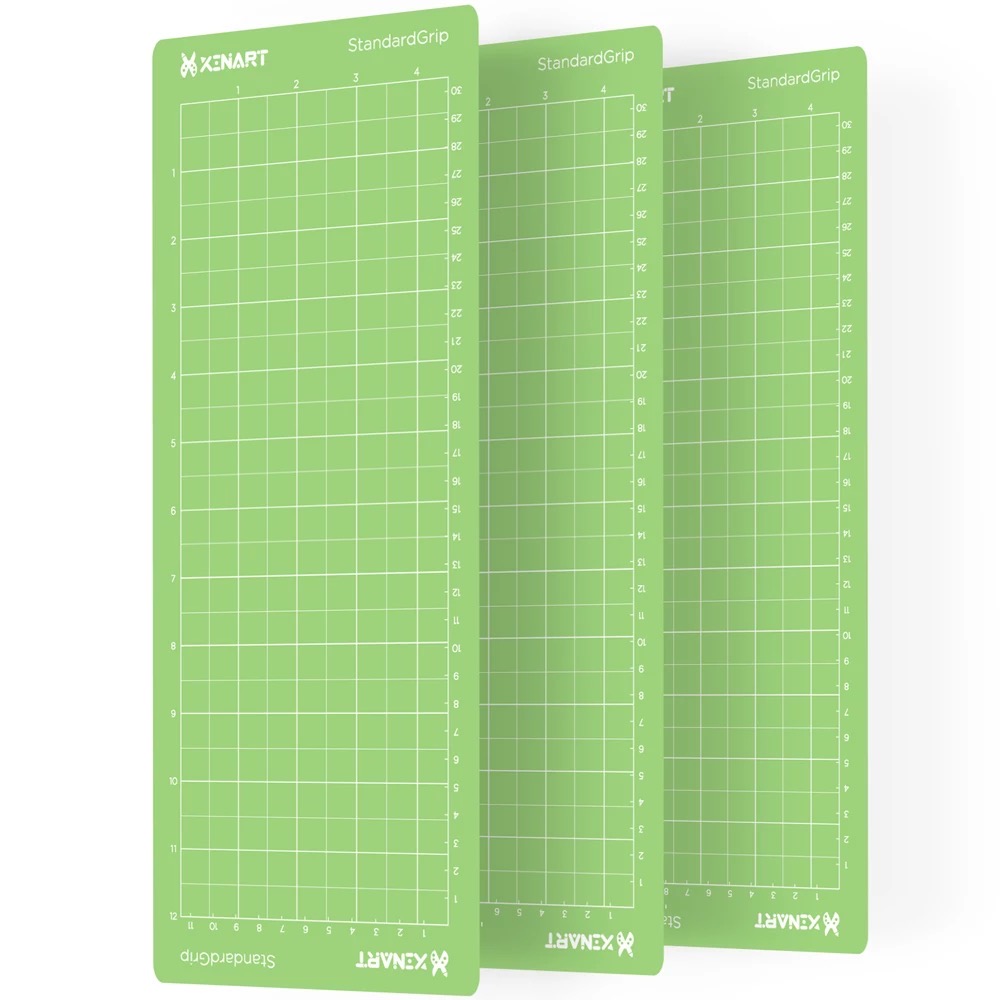 Xinart Universal StandardGrip Mat 4,5 x 12 inch (11,4cm x 30,5 cm) Cricut
