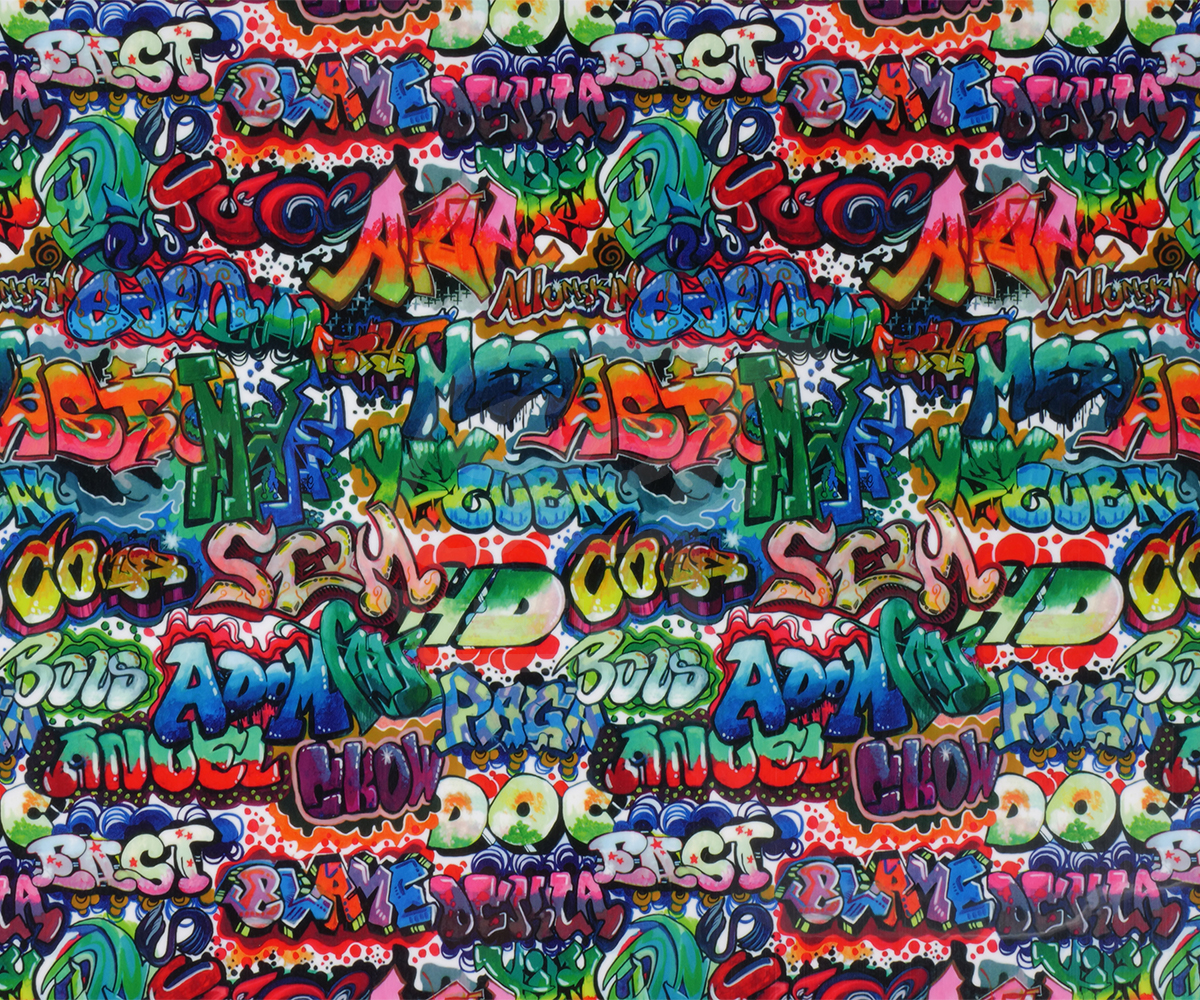 Sef Textile Fantasy Flex Graffiti - Afbeelding 2