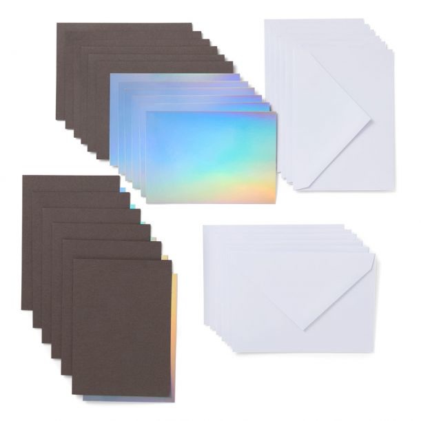 Cricut Insert Cards Gray/Silver/Holographic 2008799 - Afbeelding 2