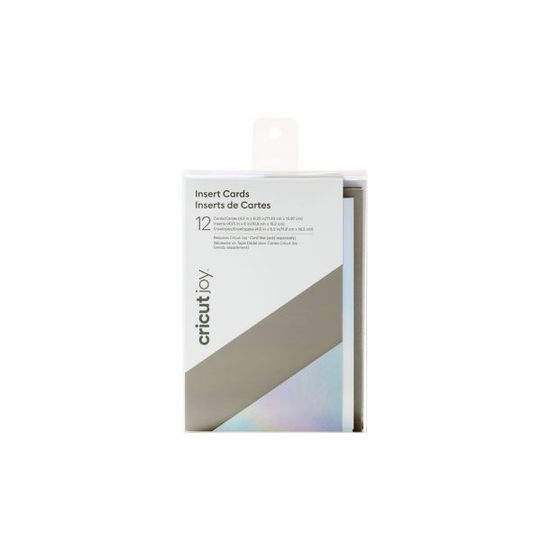 Cricut Insert Cards Gray/Silver/Holographic 2008799