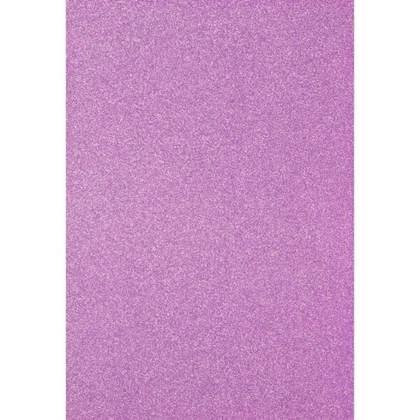 Florence Glitter Papier Lavendel A4