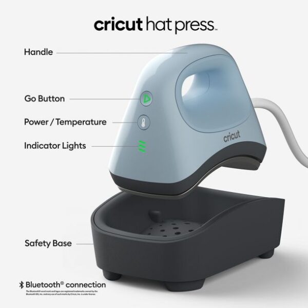 Cricut Hat Press inclusief gratis flexpakket t.w.v. € 15,- ter introductie - Afbeelding 2