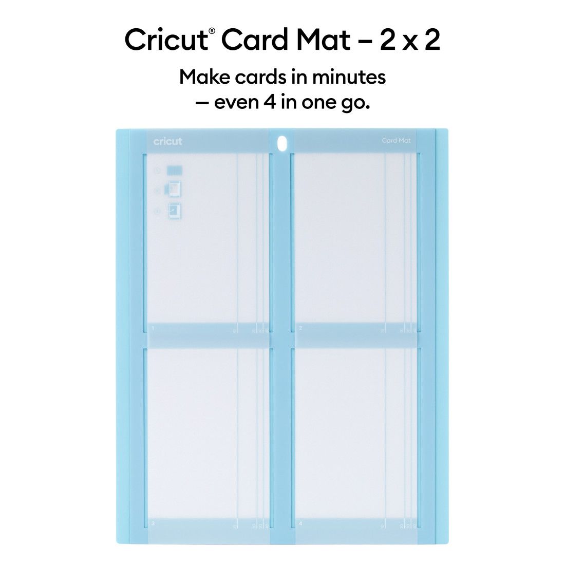 Cricut 2x2 Card Mat 13 x 16,25 inch (33 cm x 41,2 cm) - Afbeelding 2