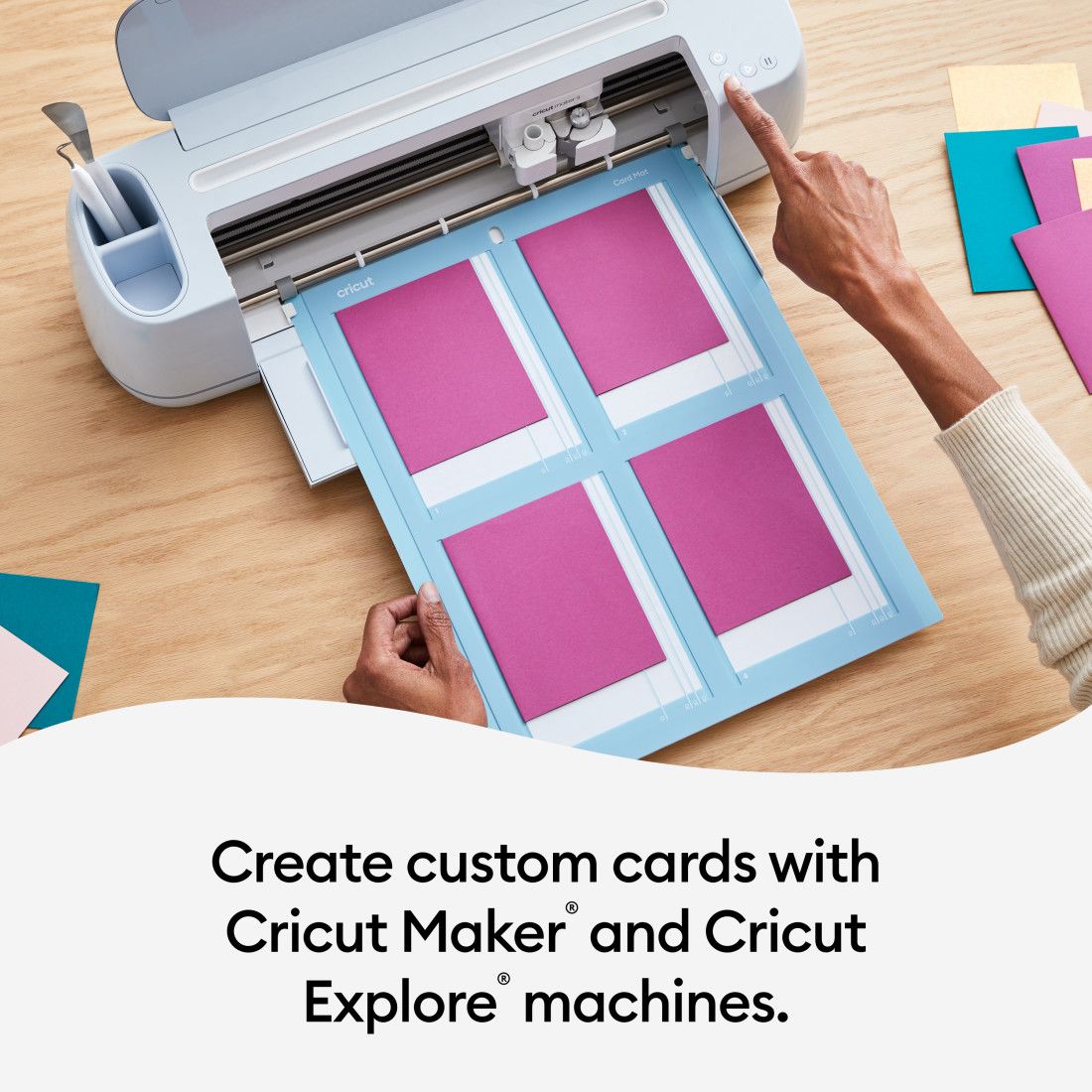 Cricut 2x2 Card Mat 13 x 16,25 inch (33 cm x 41,2 cm) - Afbeelding 3