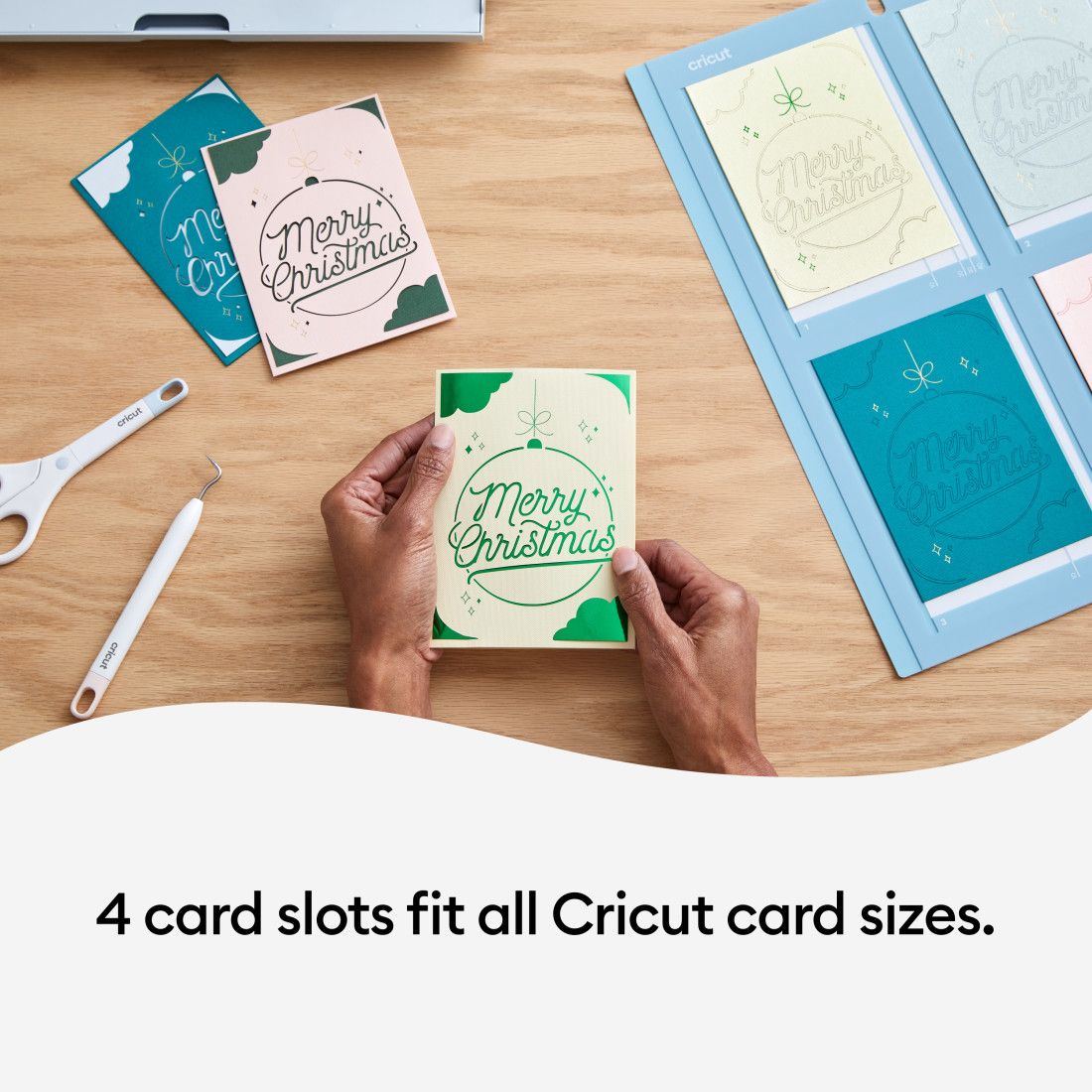 Cricut 2x2 Card Mat 13 x 16,25 inch (33 cm x 41,2 cm) - Afbeelding 4