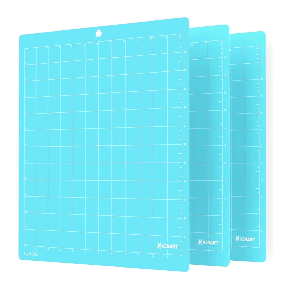 Xinart Universele Snijmat Lichte Kleefkracht 12 x 12 inch (30,5cm x 30,5 cm) Silhouette