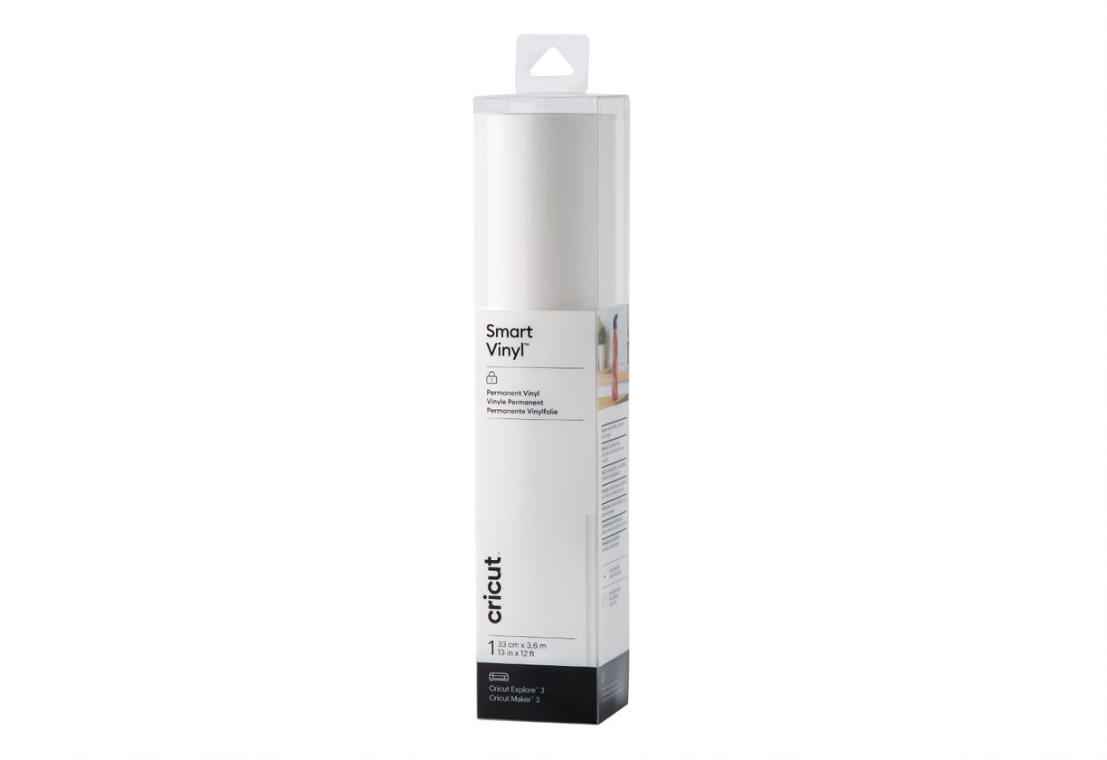 Cricut Smart Vinyl Permanent White 33cm x 3,7m 2009054