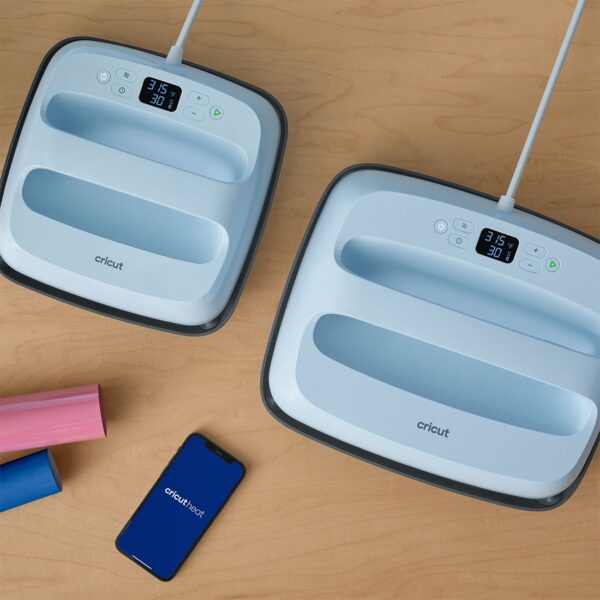 Cricut Easypress 3 Medium 9 x 9 inch (22,86 cm x 22,86 cm) inclusief gratis flexpakket - Afbeelding 2