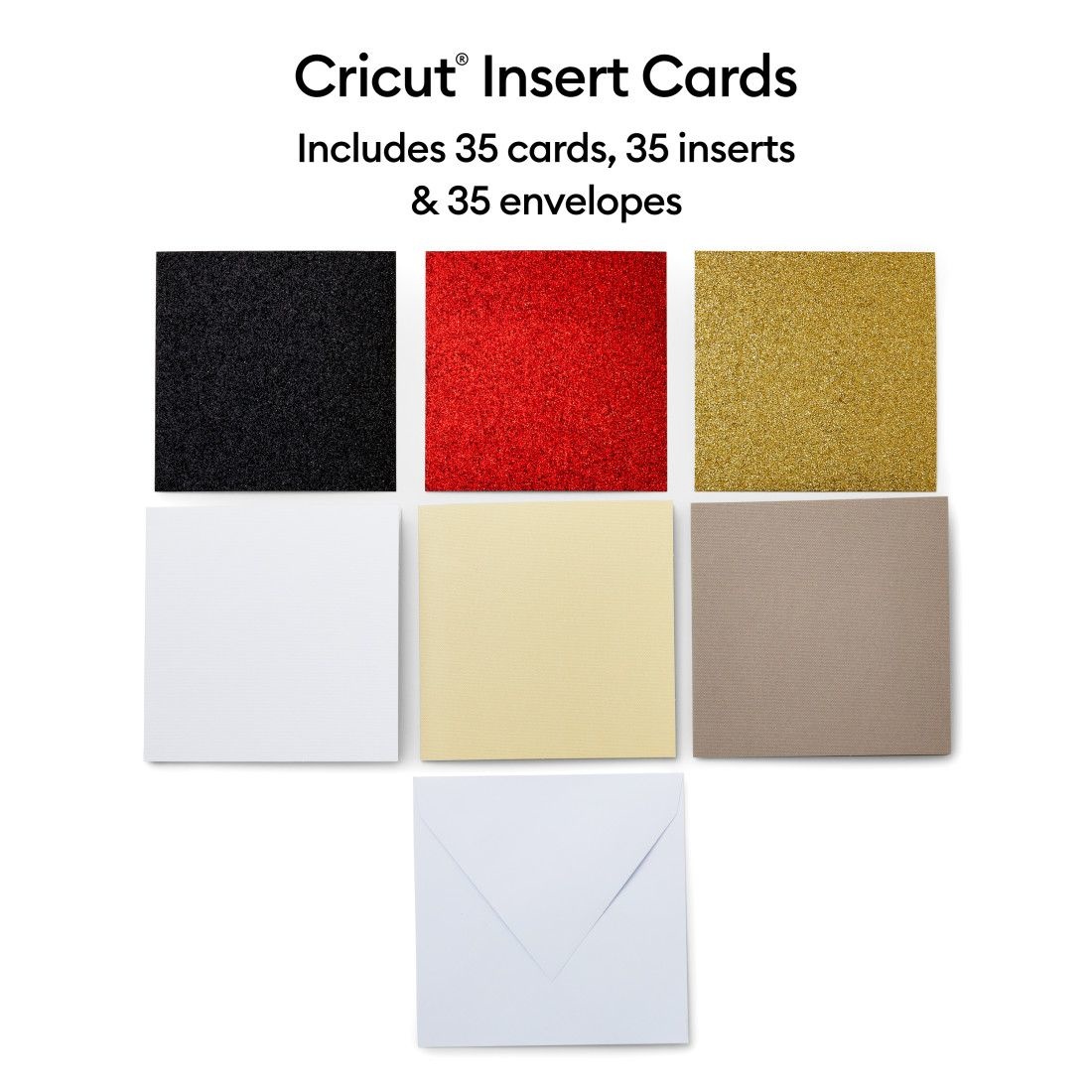 Cricut Insert Cards Glitz and Glam Sampler S40 35pcs 2009474 - Afbeelding 2