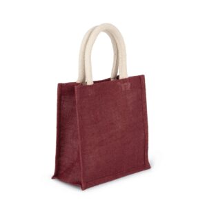 Shopper van jutecanvas - klein model