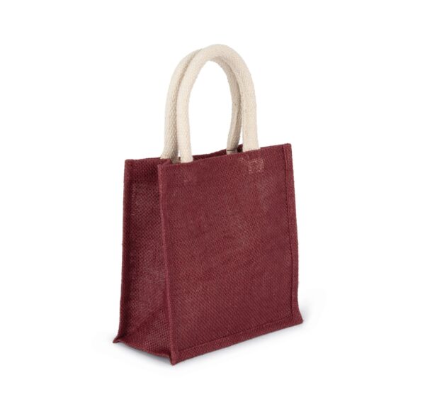 Shopper van jutecanvas - klein model