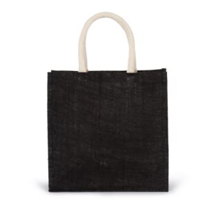 Shopper van jutecanvas - groot model - Afbeelding 2