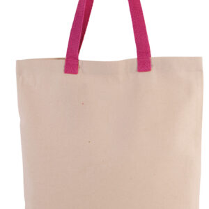 Shopper met plooi en contrasterend hengsel - Afbeelding 7